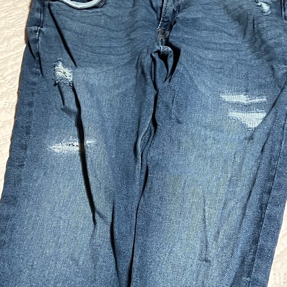Hollister Skinny Epic Flex Jeans Medium Wash 31x32 Distressed - Picture 4 of 6